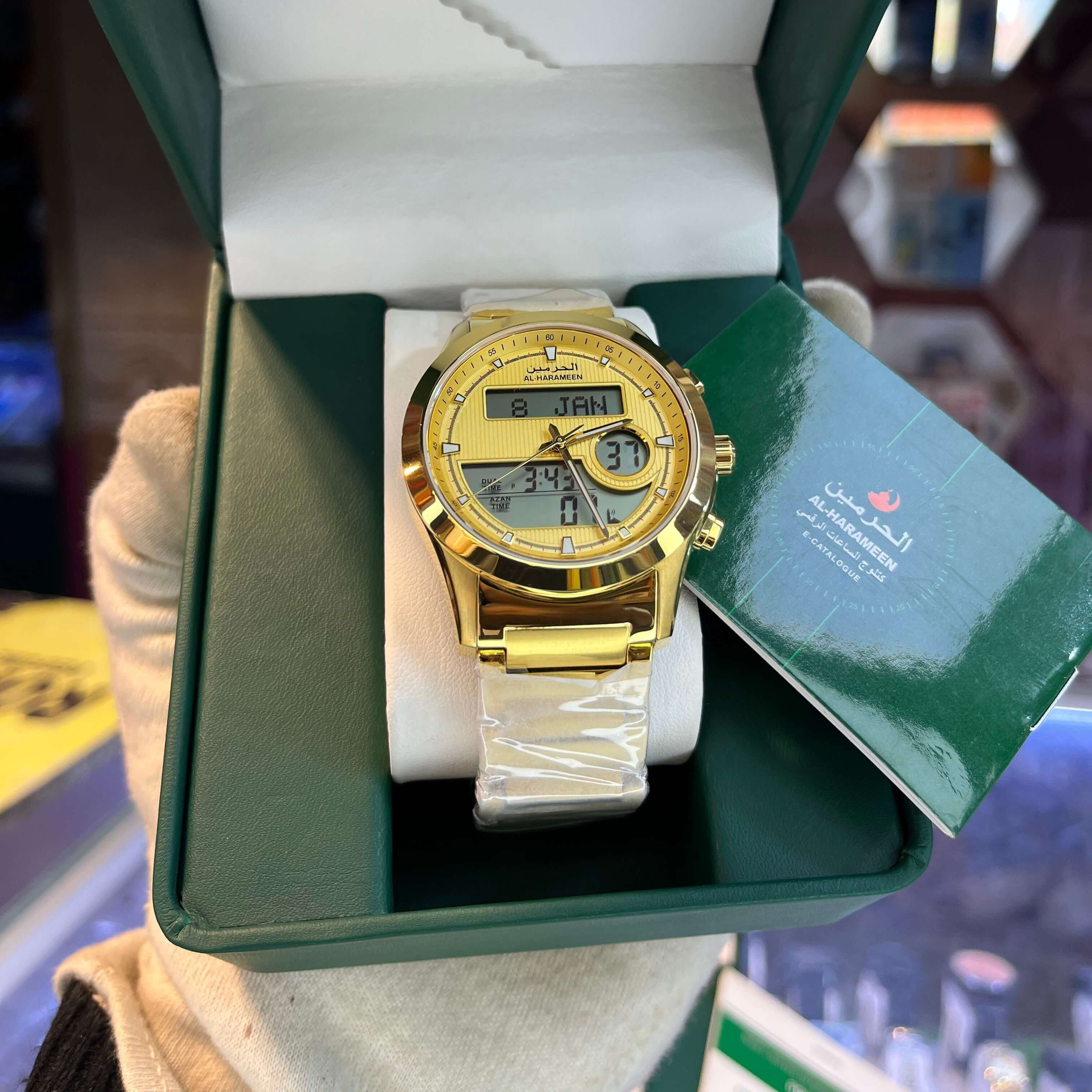 Premium Azan Prayer Watch – Digital Islamic Watch – Model 6101