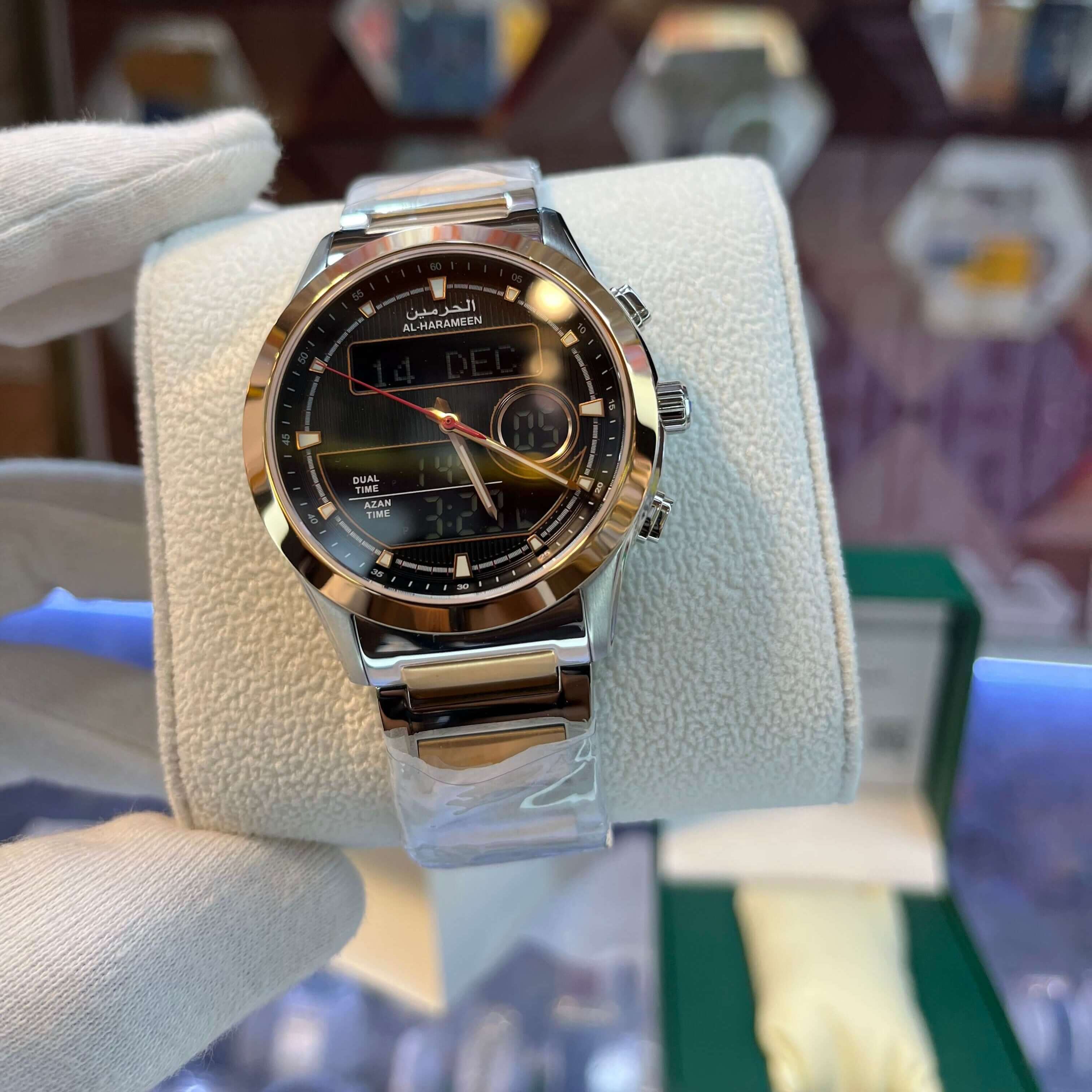 Premium Azan Prayer Watch – Digital Islamic Watch – Model 6101