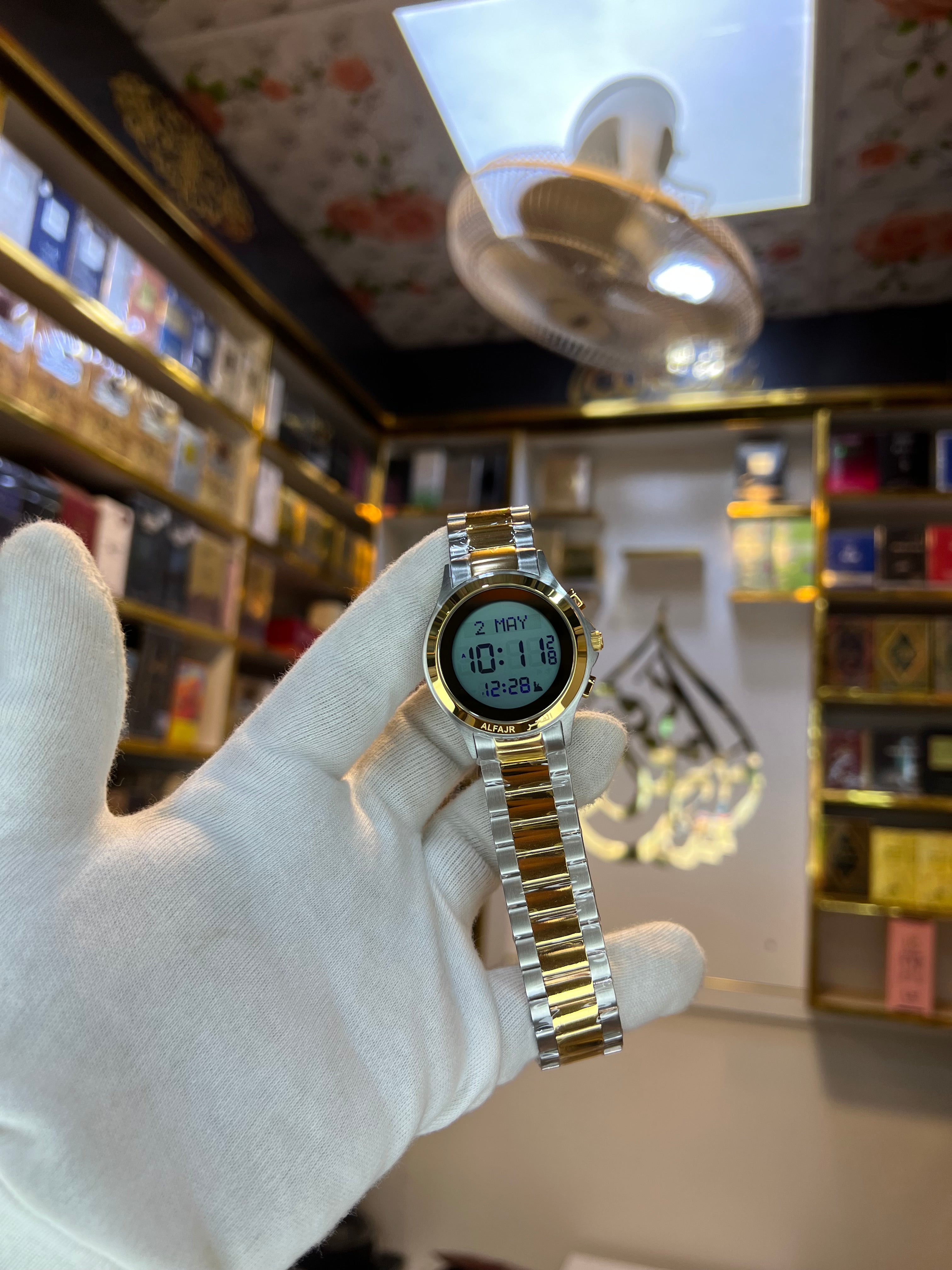 Digital Azan Alarm Watch – Islamic Prayer Time Watch – Model WR02