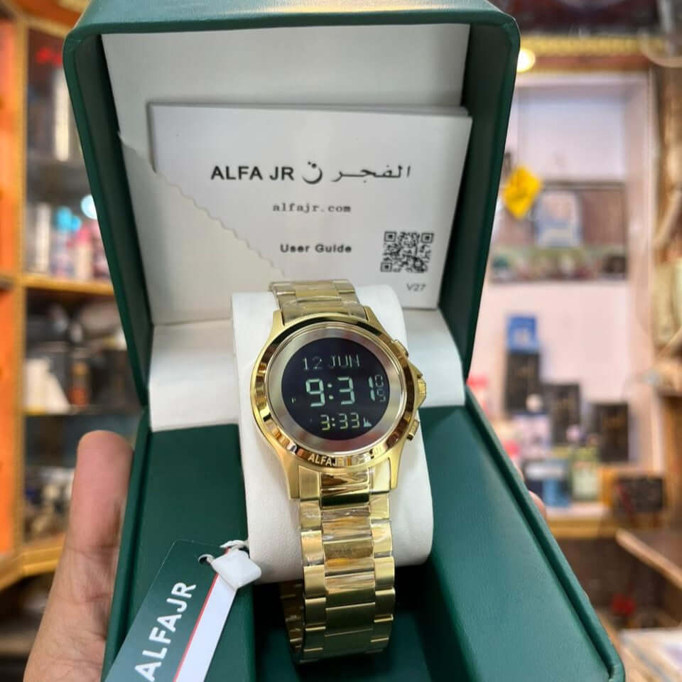 Digital Azan Alarm Watch – Islamic Prayer Time Watch – Model WR02