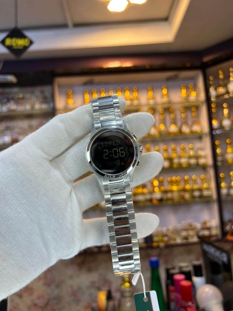 Digital Azan Alarm Watch – Islamic Prayer Time Watch – Model WR02